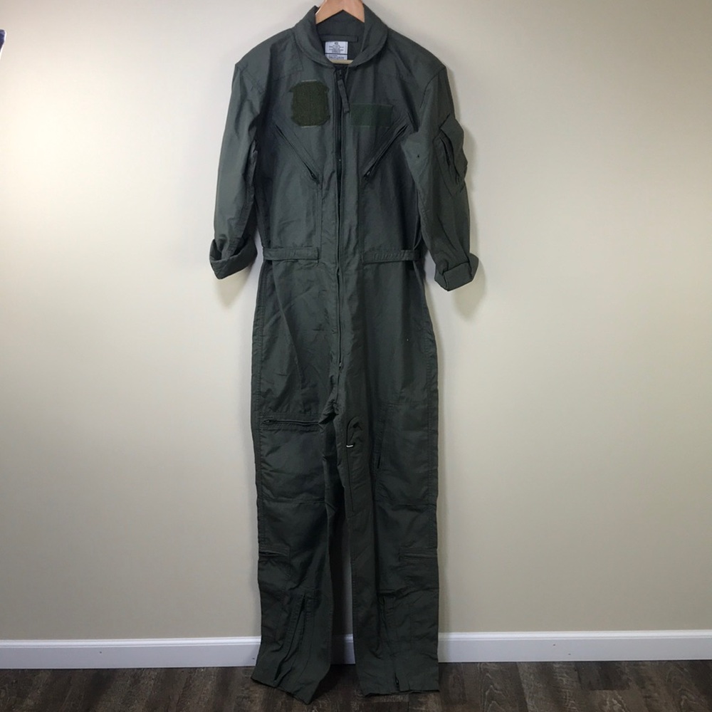 Authentic Air Force Flight suit coveralls green 40L